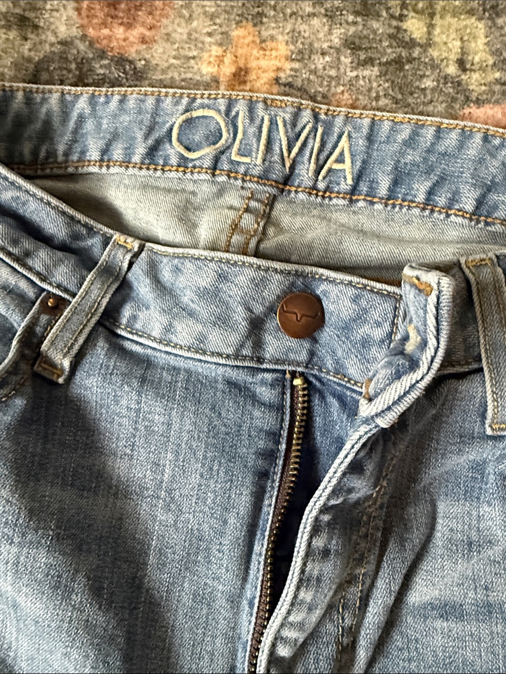 Kimes Ranch Olivia High-Rise Light Blue Denim Jeans